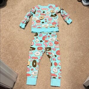 Purl lambColorful Donut Print Kids Play set size 3/4 T